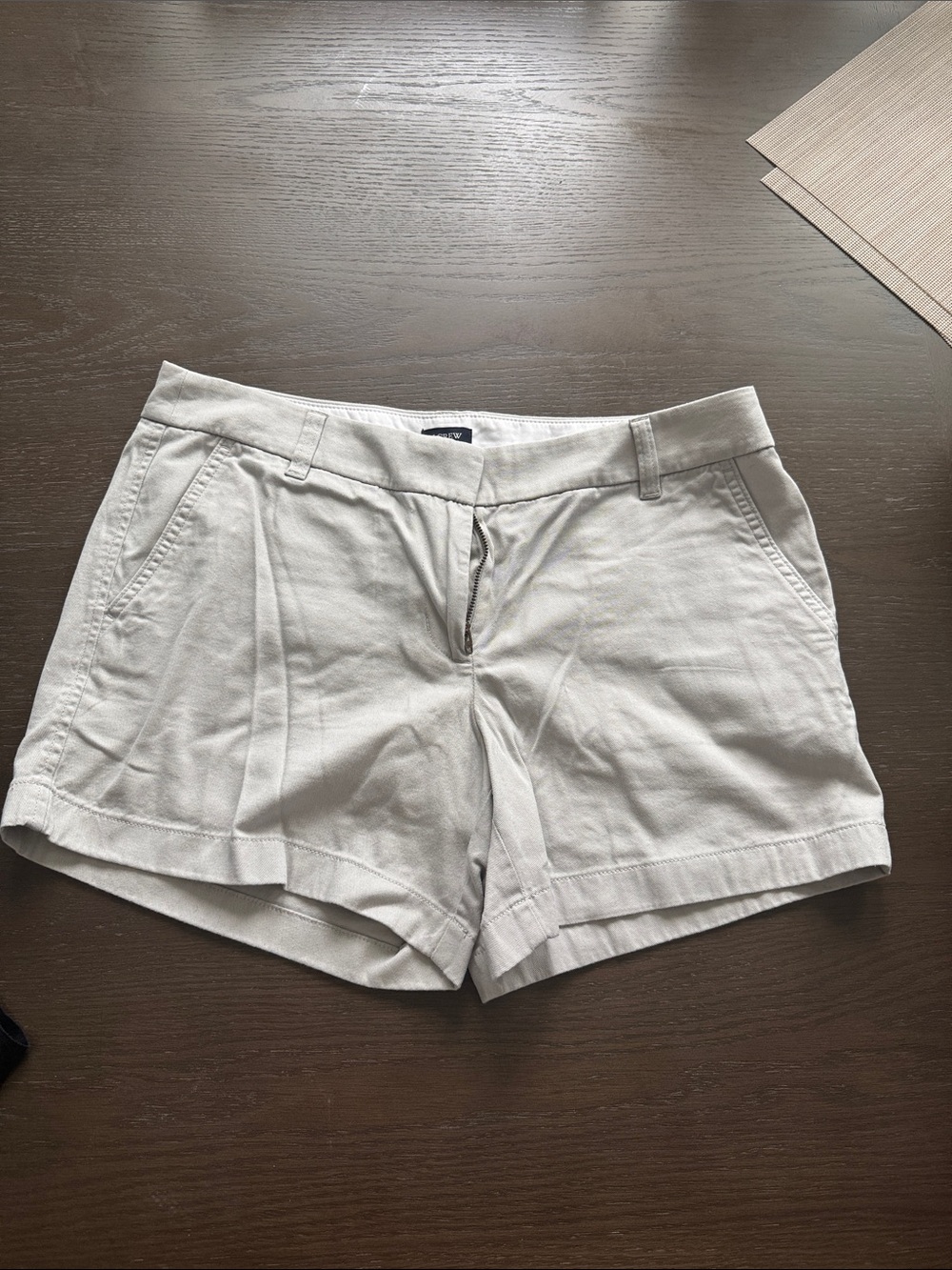 J Crew Grey 3.5” Chino Shorts